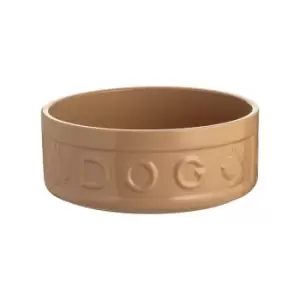 Image of Cane Lettered Dog Bowl 25cm - Mason Cash