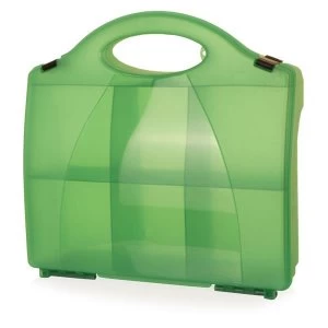 Image of Click Medical Green Eclipse Box with Partitions