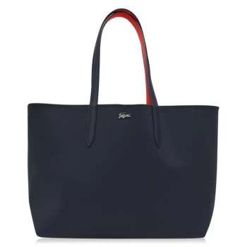 Image of Lacoste Anna Shopper Bag - Navy/Red