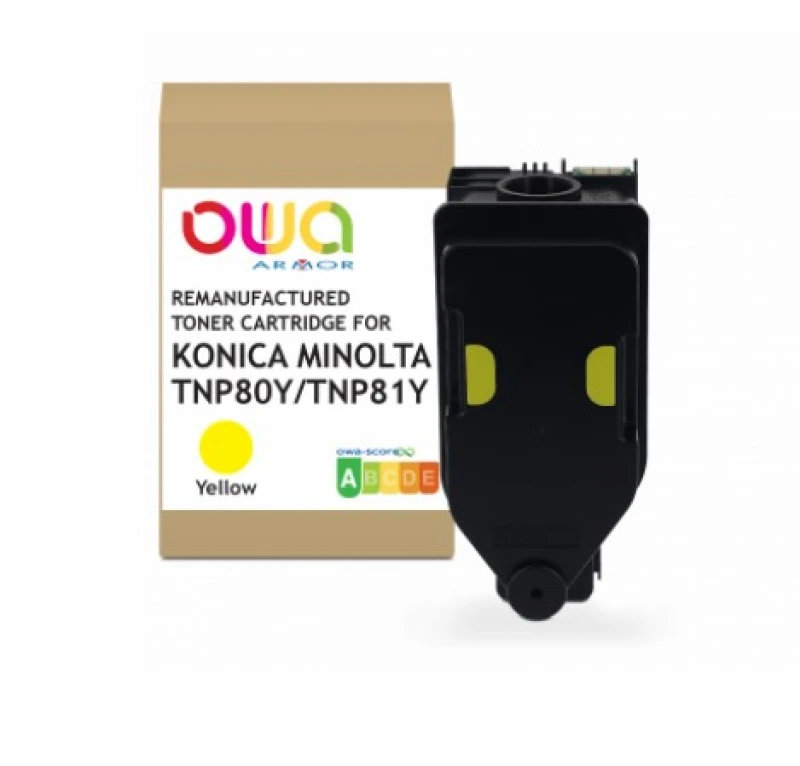 Image of Armor K40366OW toner cartridge Compatible Yellow