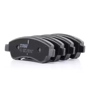 Image of TRW Brake pad set GDB1463 Brake pads,Brake pad set, disc brake PEUGEOT,CITROEN,DS,206 Schragheck (2A/C),206 CC (2D),207 (WA_, WC_),307 SW (3H)