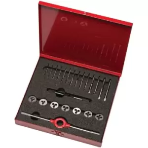 Image of L120 HS-2M 24-PC HSS Straight Flute Tap & Die Set