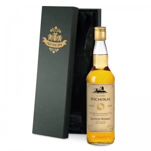Image of Personalised Single Malt Whisky Gift Boxed