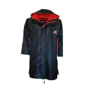 Image of SwimTech Parka Robe Black/Red XSmall