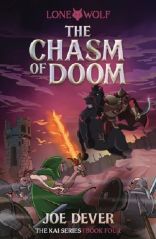 Image of The Chasm of Doom (Junior Edition) : Lone Wolf #4 Paperback / softback