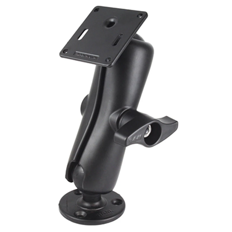 Image of RAM Mounts Double Ball Mount with 75x75mm VESA Plate and Jam Nut