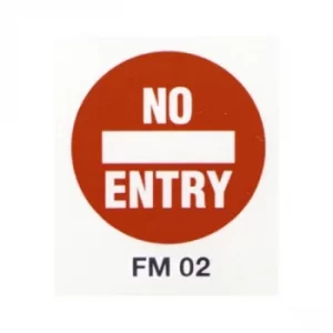 Image of Beaverswood Floor Marker 430mm dia. No Entry