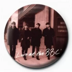 Image of The Beatles - Live at the BBC Pin Badge