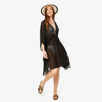 Image of Biba Batwing Kaftan - Black