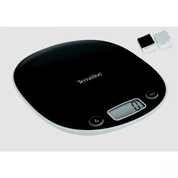 Image of Hanson Macaroon Plastic Scale Large LCD Screen Gloss Black 5kg