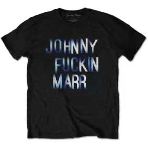 Image of Johnny Marr - JFM Unisex XX-Large T-Shirt - Black