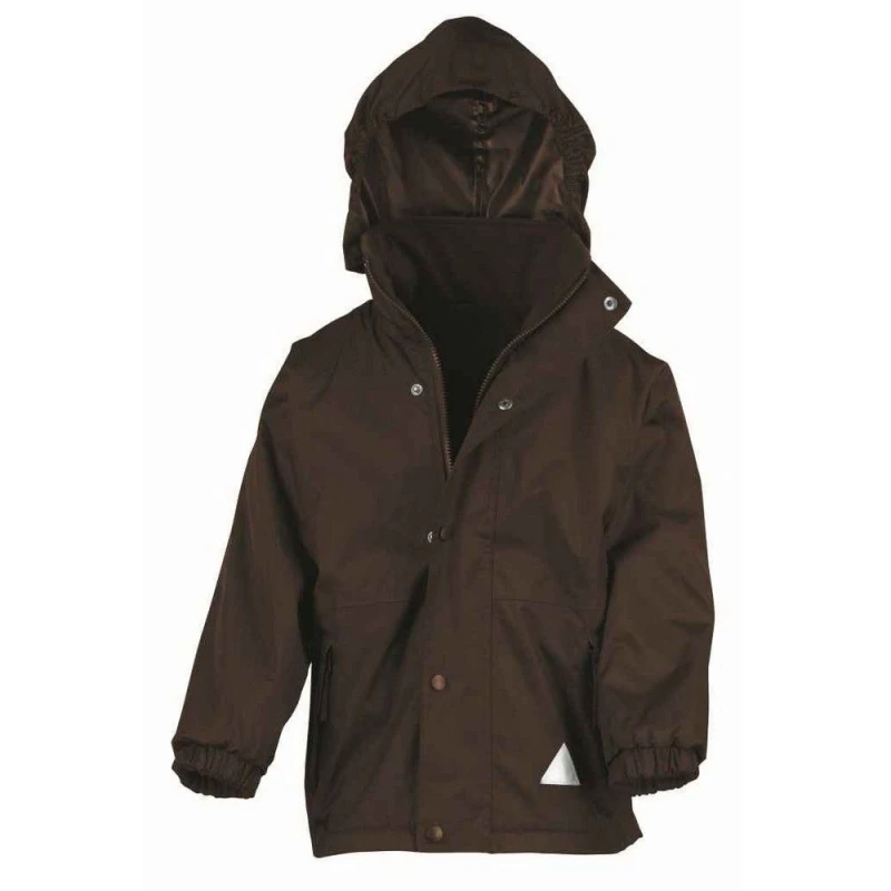 Image of Result StormDri 4000 Reversible Jacket in Brown Size: 2-3 Years Brown Unisex 2-3 Years