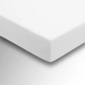Image of Helena Springfield Kingsize (36cm Deep) Fitted Sheet, White