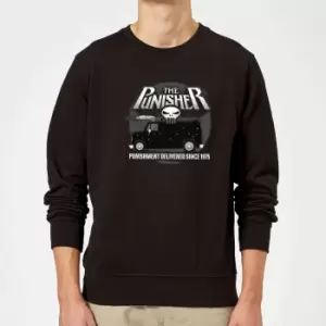 Image of Marvel The Punisher Battle Van Sweatshirt - Black - M