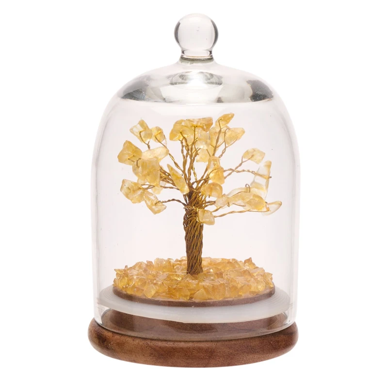 Image of Serenity Gemstone Dome Tree - Citrine Multi unisex