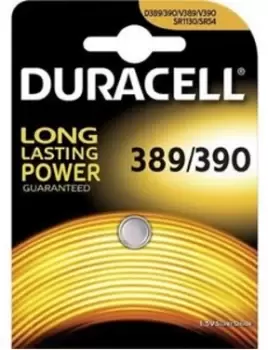 Image of Duracell Batterie Uhrenzelle 389/390 1St. - Battery - 80 mAh