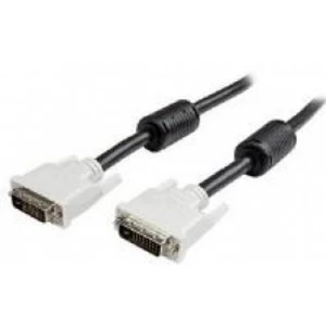 Image of StarTech 5m DVI D Male to Male Single Link Cable