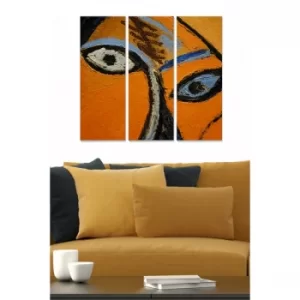 Image of MDFPP10223 Multicolor Decorative MDF Painting (3 Pieces)