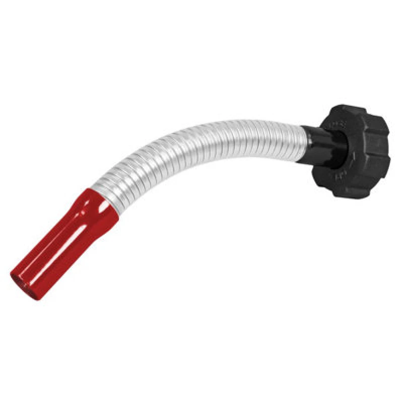 Image of Sealey Flexible Pouring Spout for Screw Cap Jerry Cans JC1SCR Colour: Red
