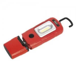 Image of Sealey Rechargeable LED 360 Inspection Lamp - Red