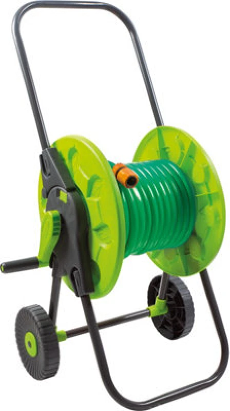Image of Netagon Garden Outdoor 30M Hose Pipe Hose Cart Trolley With Wheels & Accessory Kit