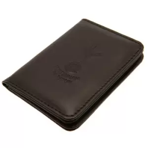 Image of Tottenham Hotspur FC Executive Crest Card Holder (One Size) (Black)