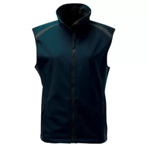 Image of Womens Soft-shell Gillet Navy Large