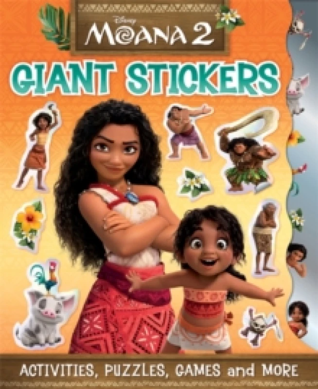 Image of Disney Moana 2: Giant Stickers Paperback / softback