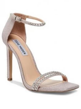 Image of Steve Madden Collette Heeled Sandals - Blush