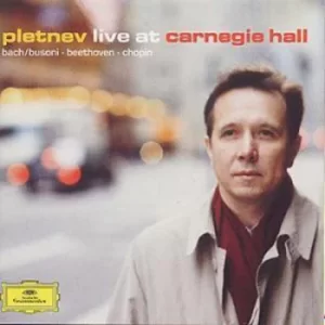 Image of LIVE at CARNEGIE HALL by Johann Sebastian Bach CD Album