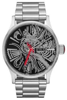 Image of Nixon A1353-625-00 Rolling Stones Sentry Stainless Steel Watch