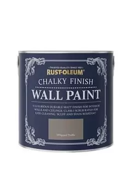 Image of Rust-Oleum Chalky Finish Wall Paint In Whipped Truffle - 2.5-Litre Tin