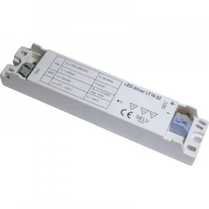 Image of LT10 32350 LED transformer LED driver Constant voltage Constant current 0.35 A 2 32 Vdc not dimmable PFC circuit