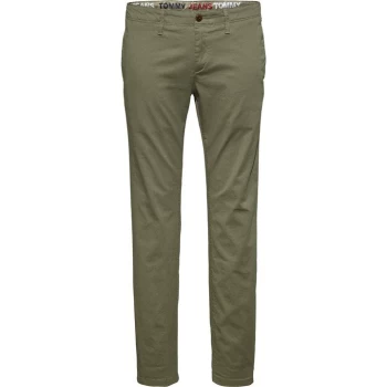 Image of Tommy Jeans Slim Ferry Chinos - Green