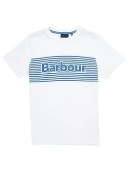 Image of Barbour Boys Bays T-Shirt - White