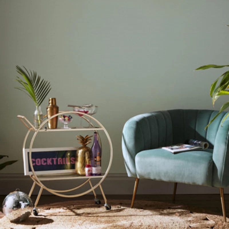 Image of Envy Stitch Please Sky Light Green Textured Plain Wallpaper