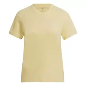 Image of adidas Run It Running T-Shirt Womens - Yellow