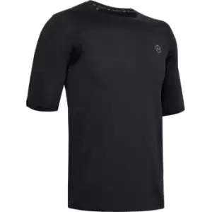 Image of Under Armour Rush Seamless T-Shirt Mens - Black