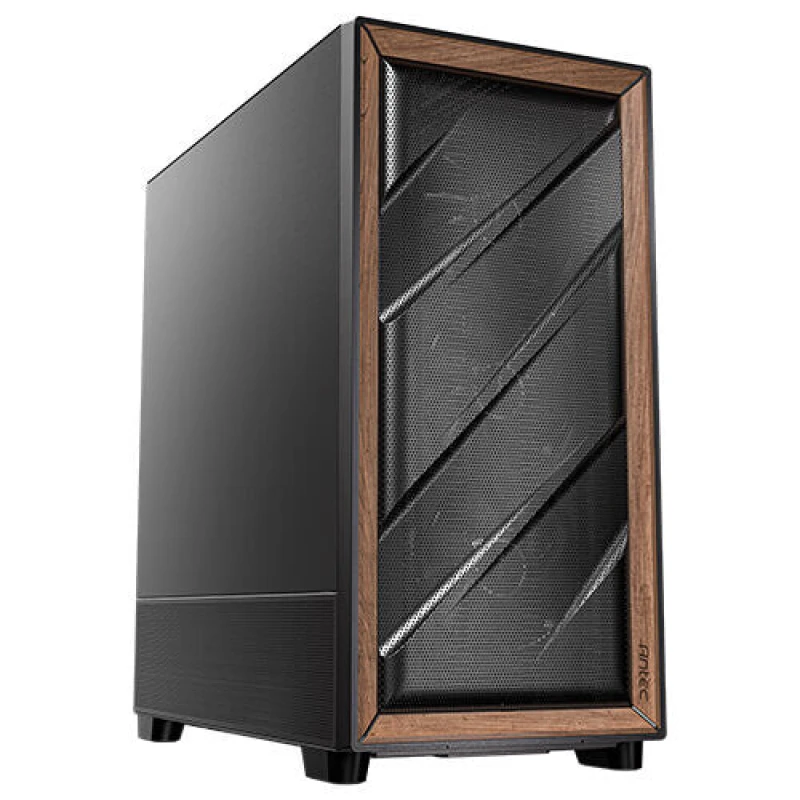 Image of Antec Antec FLUX SE Midi Tower Black, Wood 0-761345-10177-6