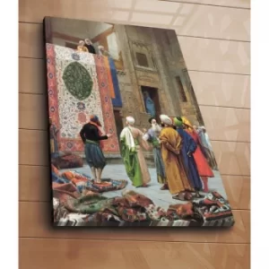 Image of 70100C-019 Multicolor Decorative Canvas Painting