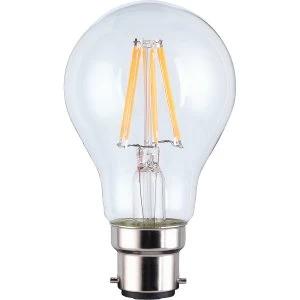 Image of TCP Smart WiFi Dimmable Warm White Filament LED Bayonet 60W Light Bulb - No Hub Required