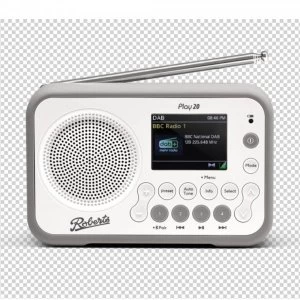 Image of PLAY20-WT Play 20 DAB+ & FM Portable Radio - White