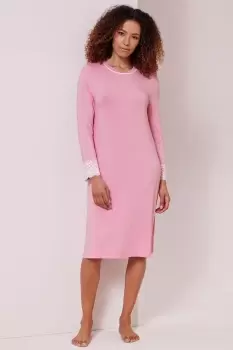Image of Lace Trim Nightdress