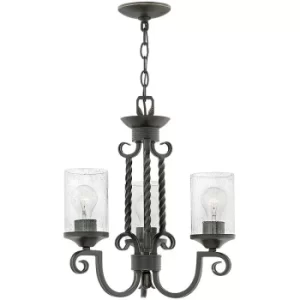 Image of Chandelier Casa Olde Black 42,2 Cm