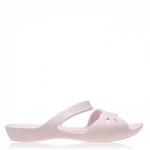Image of Crocs Kelli Womens Sandals - Barley/Pink