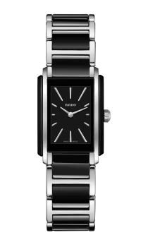 Image of Rado Integral Womens watch - Water-resistant 5 bar (50 m), High-tech ceramic, black