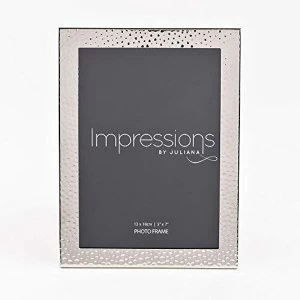 Image of Impressions Nickel Plated Photo Frame 5" x 7"