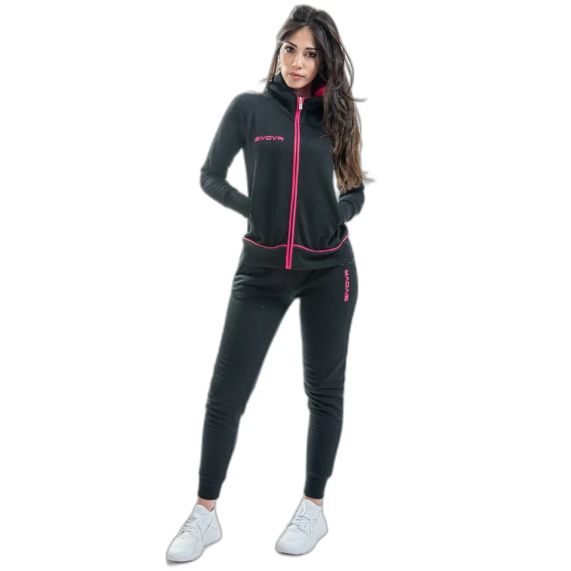 Image of Givova Tracksuit woman Givova Star New Noir Female S