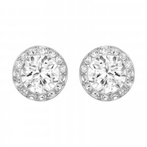 Image of Swarovski Angelic White Rhodium Plated |Stud Crystal Jewellery