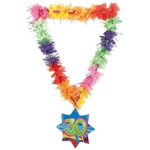 Image of Hawaii Tinsel Happy 30th Birthday